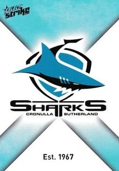 2011 NRL Strike #041 Cronulla Sharks Logo Front